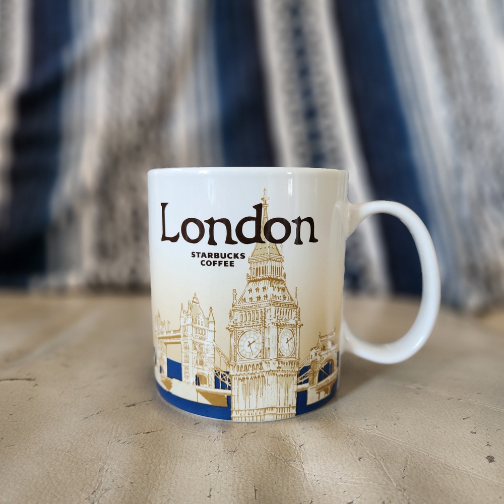 Starbucks London Mug - Anglophile Adventure Travel Collectible